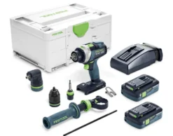 Festool TPC 18/4 Li-Ion QuaDrive Cordless Hammer Drill