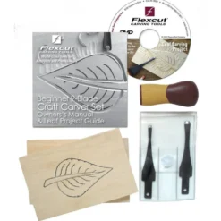 Flexcut Beginner 2 Blade Craft Carver Set SK111
