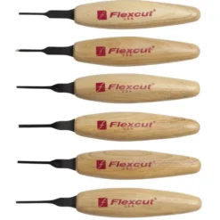 Flexcut Micro Tool Set of 6 - 1.5mm Assortment
