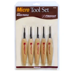 Flexcut Micro Tool Set of 5 - 4mm Assortment