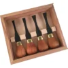 Flexcut Premium Wide Palm Chisels - Set of 4