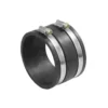 Flexible Dust Fitting Coupler  - 4 inch
