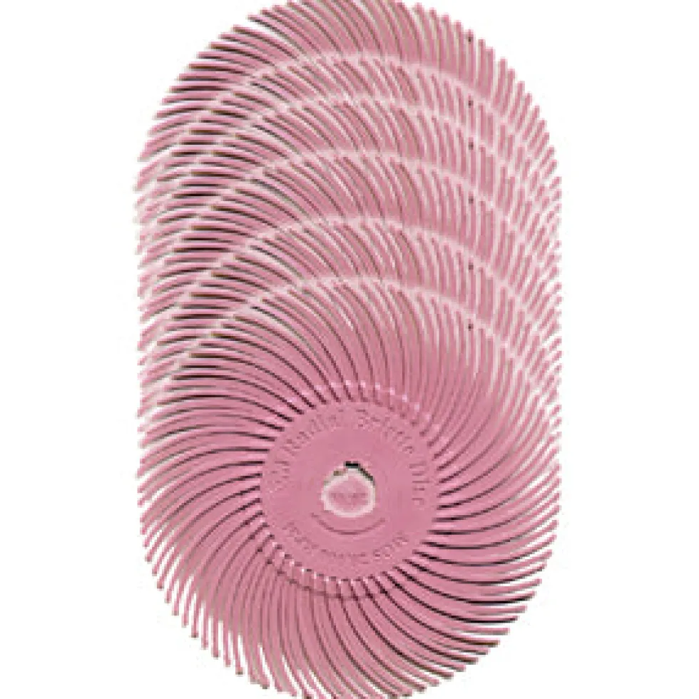 Foredom 3 inch Radial Bristle Brush - Pack of 6