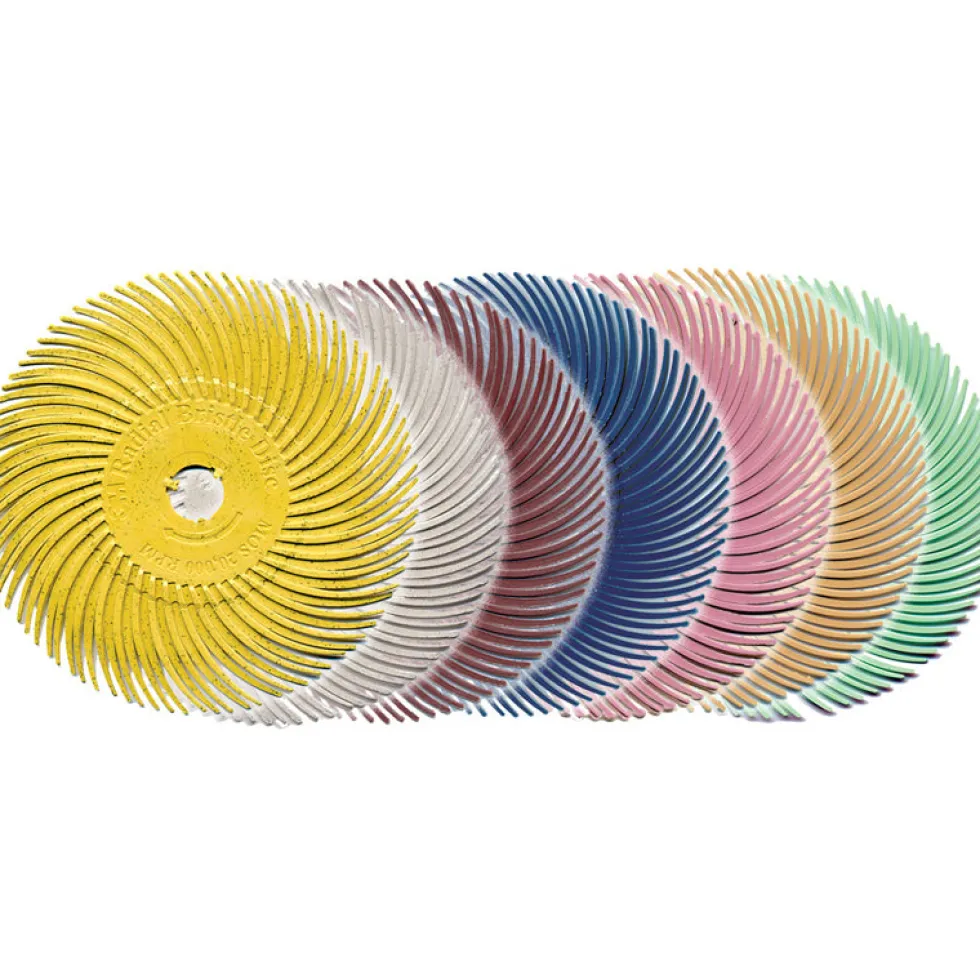 Foredom 3 inch Radial Bristle Brush - Pack of 6