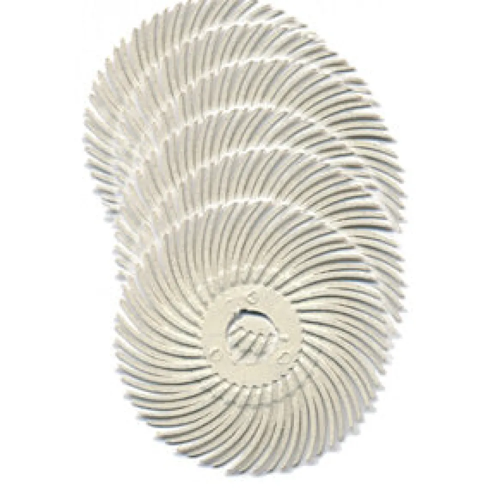 Foredom 2 inch Radial Bristle Brush - Pack of 6