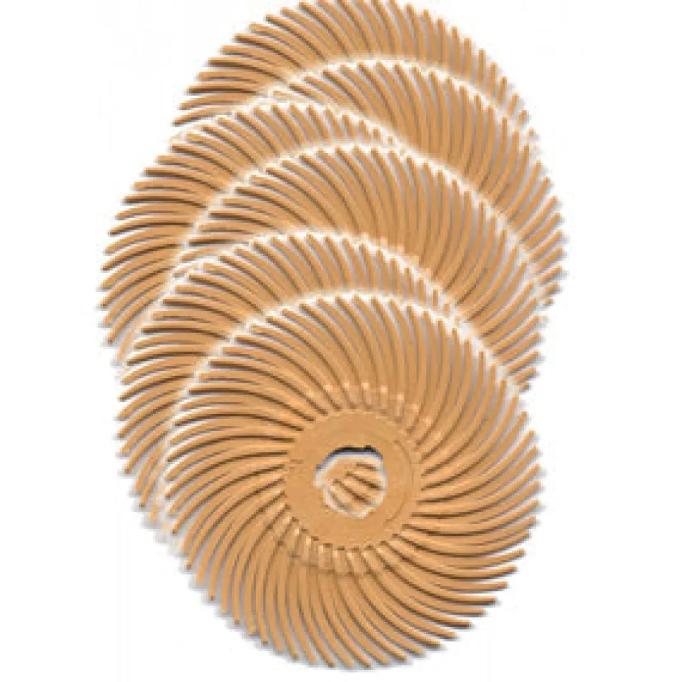Foredom 2 inch Radial Bristle Brush - Pack of 6