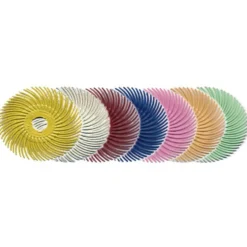 Foredom 2 inch Radial Bristle Brush - Pack of 6