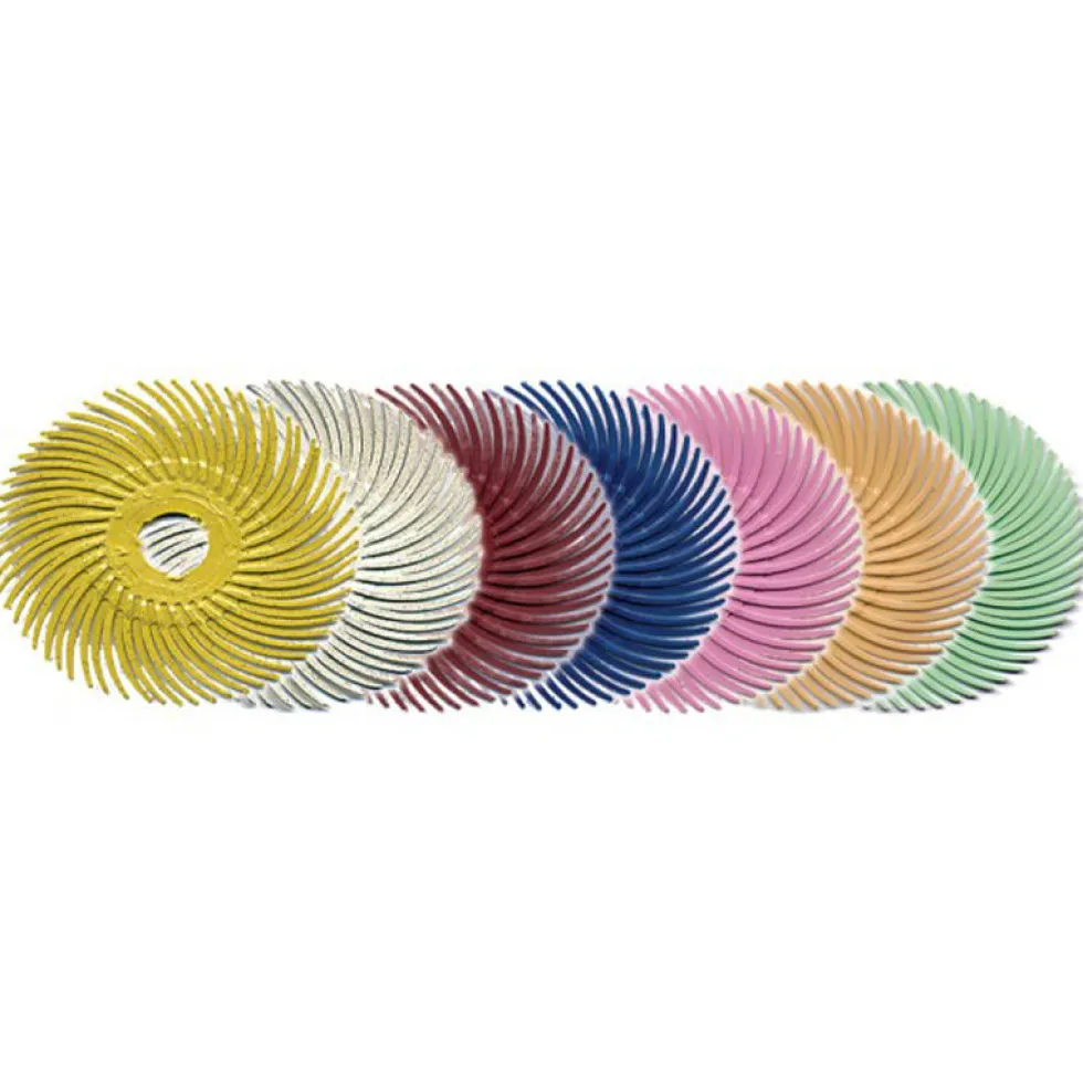Foredom 2 inch Radial Bristle Brush - Pack of 6