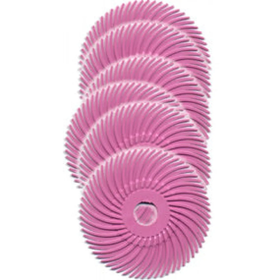 Foredom 2 inch Radial Bristle Brush - Pack of 6