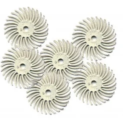 Foredom 3/4in Radial Bristle Brush - Pk of 6