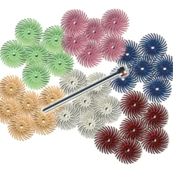 Foredom 3/4in Radial Bristle Brush - Pk of 6