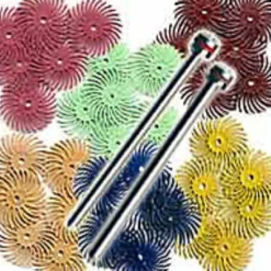 Foredom 3/4in Radial Bristle Brush - Pk of 6