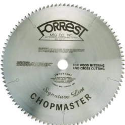 Forrest Chopmaster Signature Line PTB: 10" X 90 Tooth - 5/8" Arbor