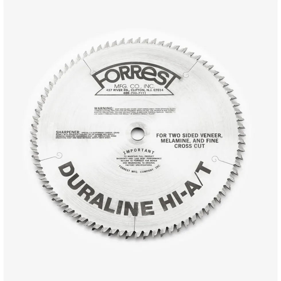 Forrest Duraline High-A/T Blade - 10" 80 tooth