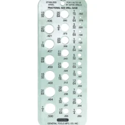 Fractional Drill Gauge - No. 24