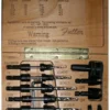 Fuller No. 11 Quick Change Tapered Drill Bit Set