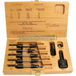 Fuller No. 10 Quick Change Tapered Drill Bit Set