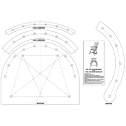 Full-Size Patterns from - The Stick Chair Book