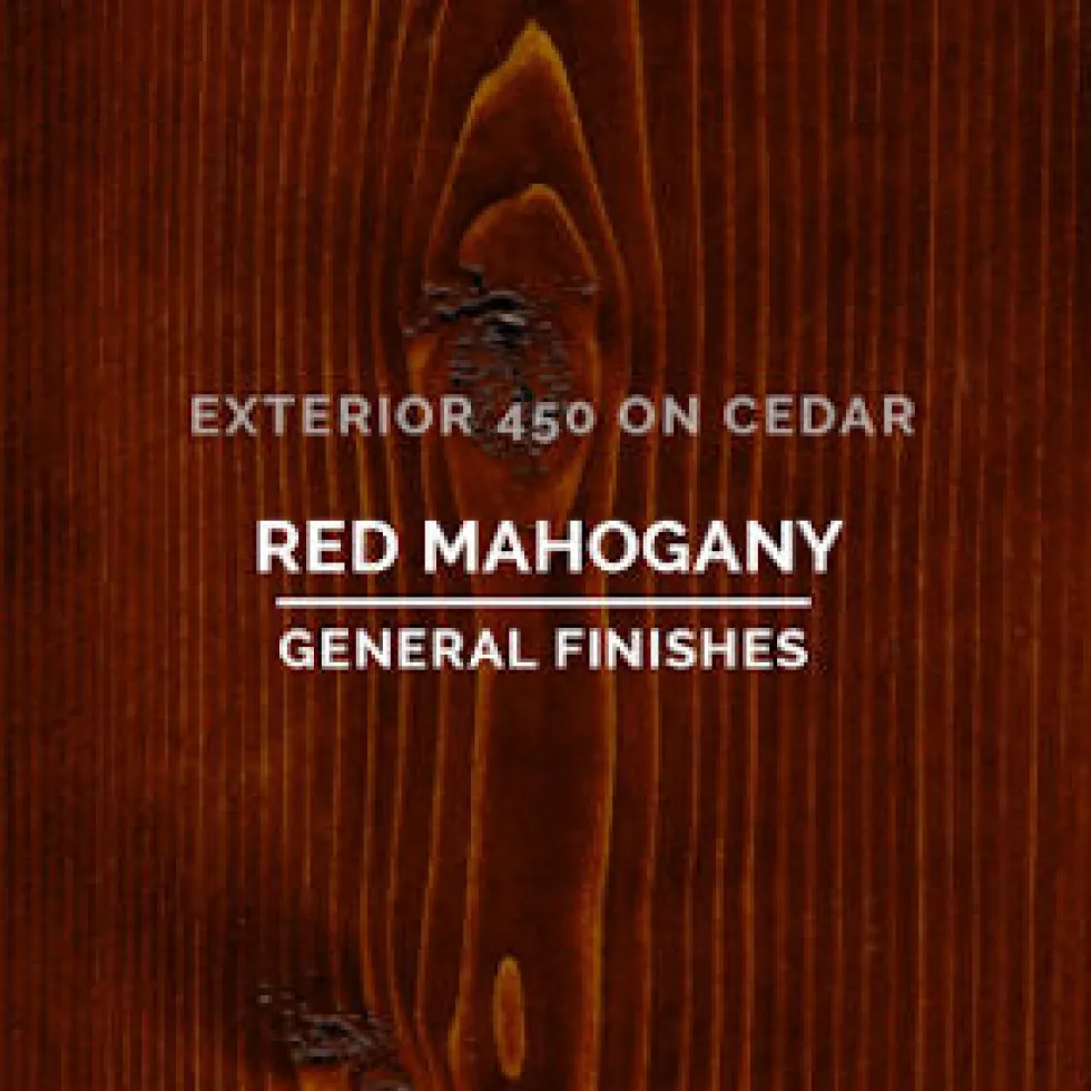 General Finishes Exterior 450 Water-based Stain