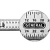General Flexible Precision Rule - 6" x 1/2" wide