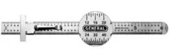 General Flexible Precision Rule - 6" x 1/2" wide
