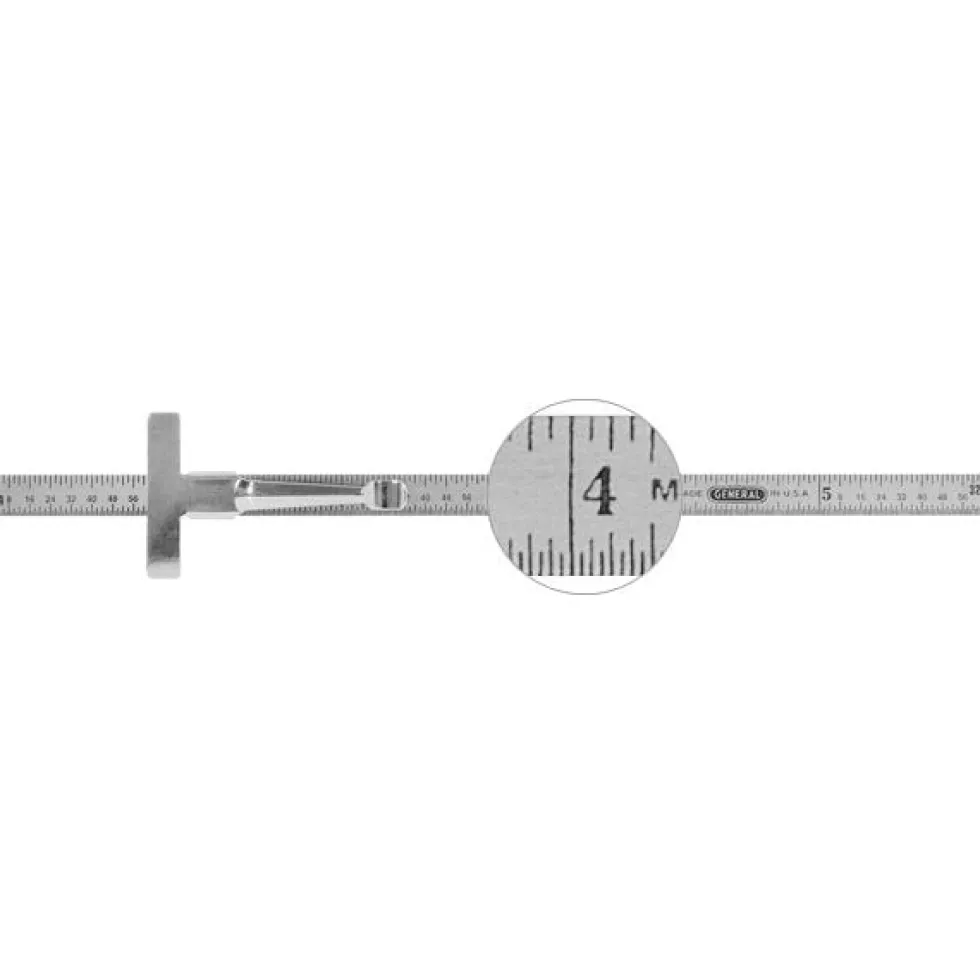 General Flexible Precision Rule - 6 inch