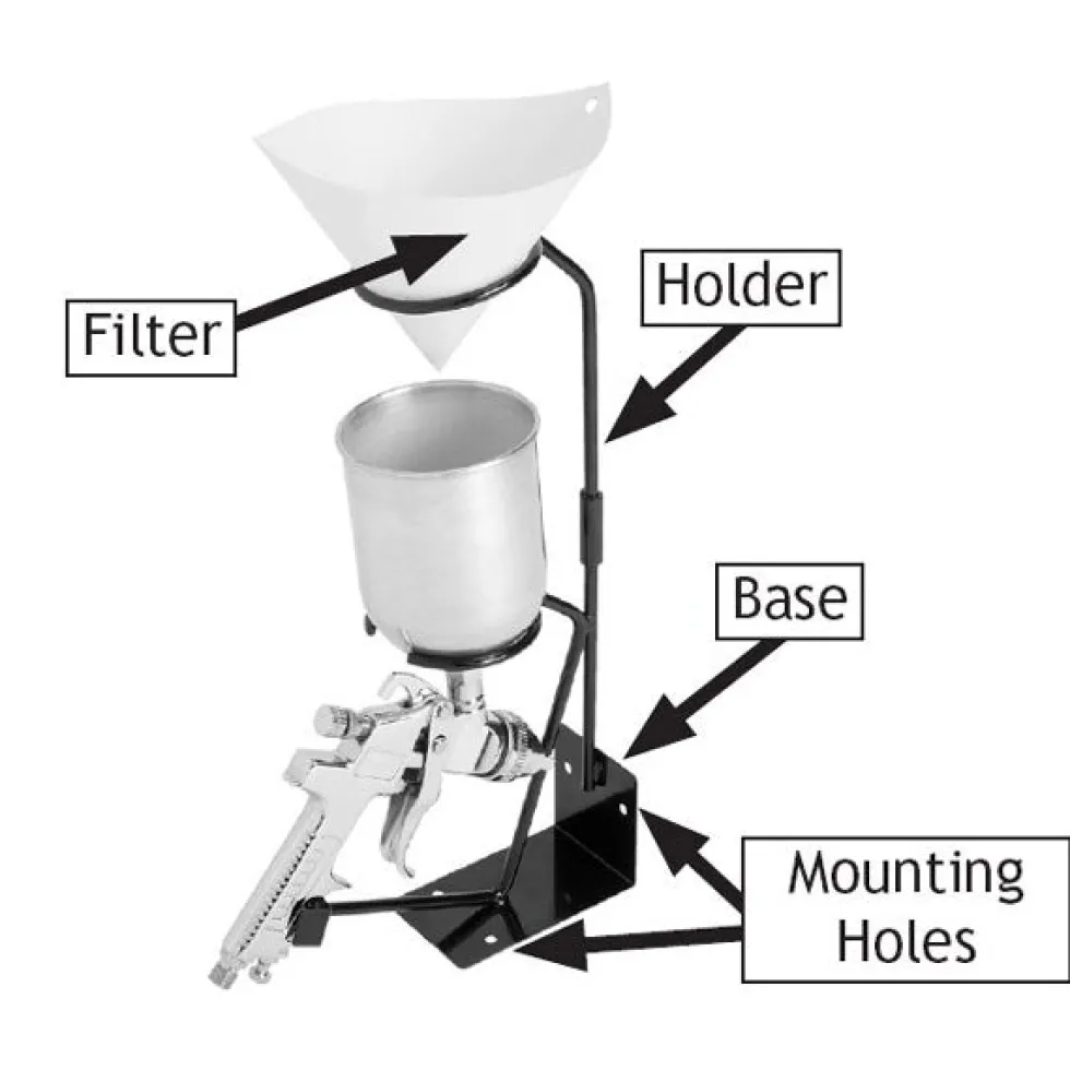 Gravity Spray Gun Holder
