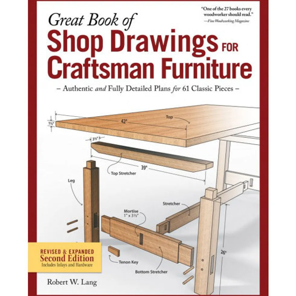 Great Book of Shop Drawings for Craftsman Furniture