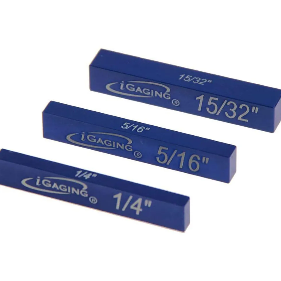 iGaging Precision Setup Blocks - Inch - Set of 15