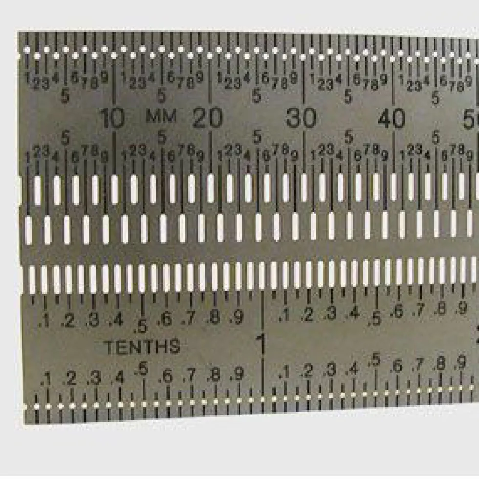 Incra 10" Metric/Decimal Rule