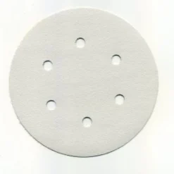 Indasa RhynoGrip White Line Hook & Loop Sanding Discs - 6 inch 6-Hole - Pack of 50