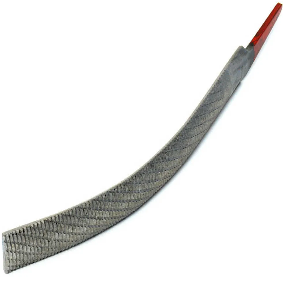Iwasaki 6 inch Half Round Fine Cut Curved Carving File