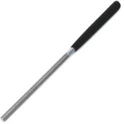 Iwasaki 6mm Round Smooth Cut Carving File with Handle