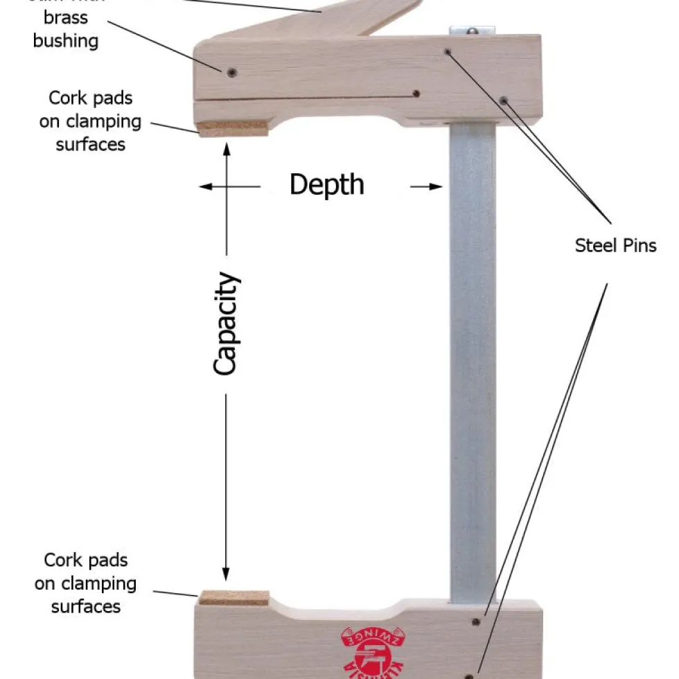 Klemmsia Wooden Cam-Action Clamps
