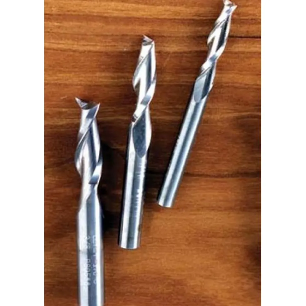Leigh Solid Carbide Spiral Up-cut Bits for Isoloc Jigs - Set of 3