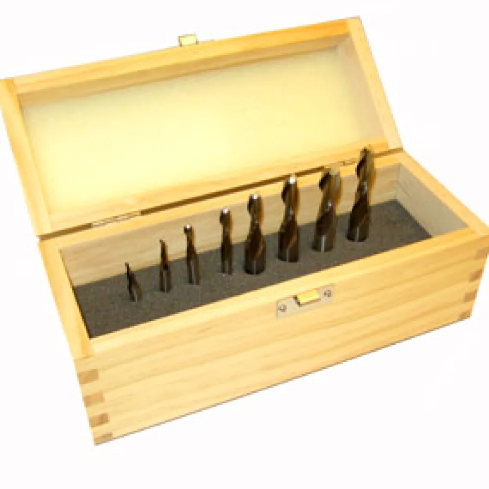 Leigh Spiral solid Carbide Up-cut Bits for FMT Jigs - Set of 8