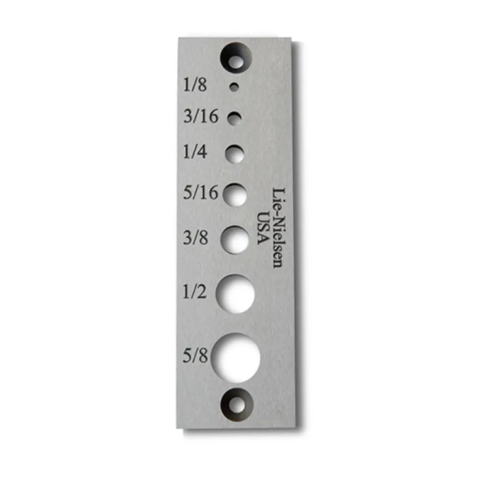 Lie-Nielsen Dowel Plate