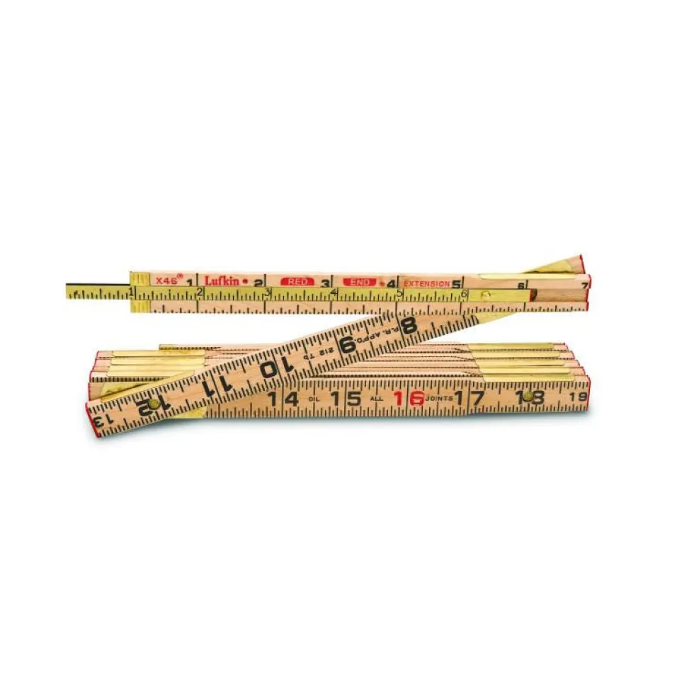 Lufkin TX46 6 foot Folding Wood Rule