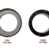 Magnetic Quick Connect Dust Fittings - 4 inch