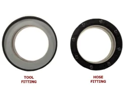 Magnetic Quick Connect Dust Fittings - 4 inch
