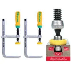 Micro Jig MatchFit Dovetail Clamp - Pack of 2