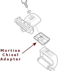 Mortise Chisel Adapter for Veritas Mk II Honing Guide