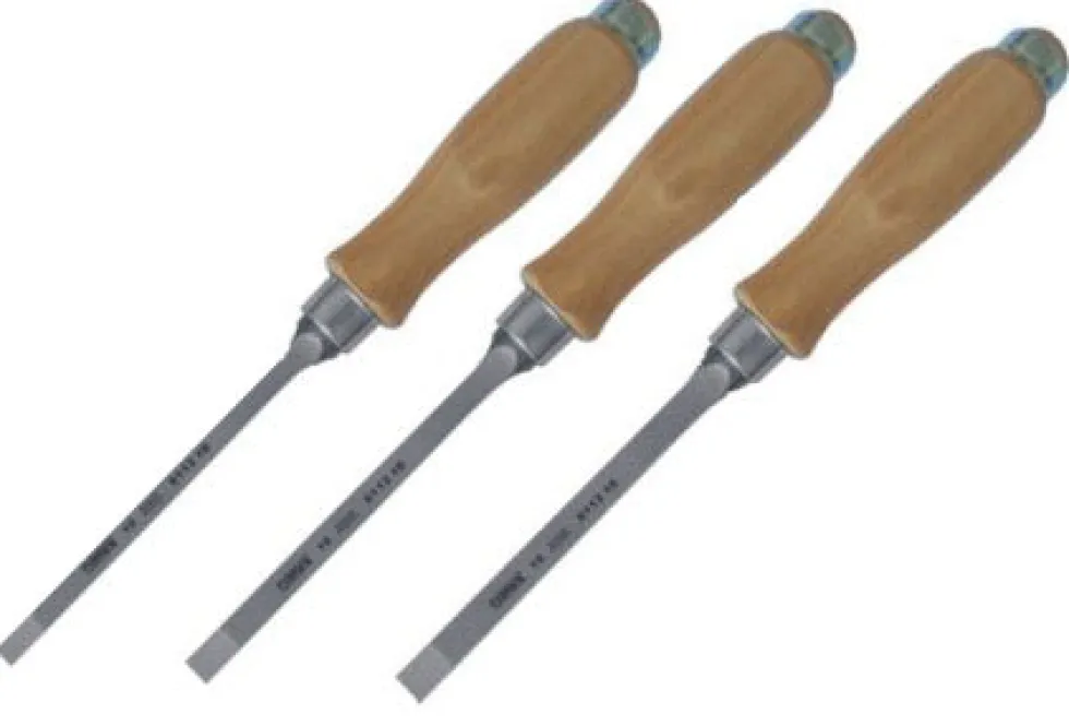 Narex Inch Mortise Chisels - Set of 3