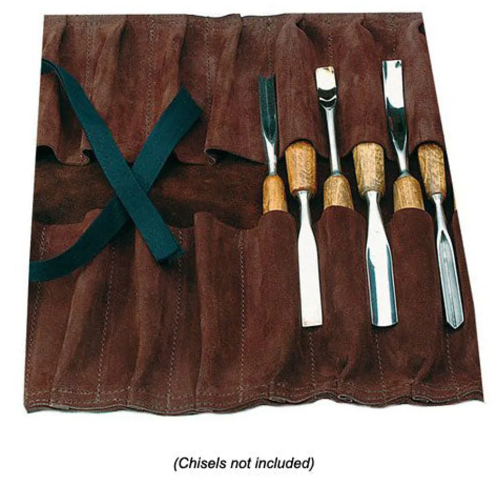 Narex Leather Tool Roll - 14 Pocket