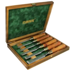 Narex Premium 6-Piece Bench Chisel Set in Wooden Box