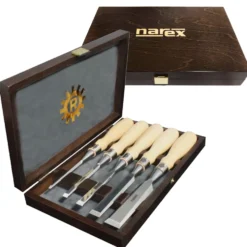 Narex Richter Cryo-Treated Bevel Edged Chisels - Set of 5