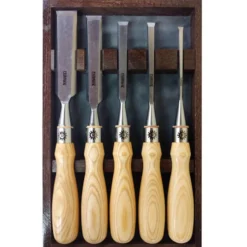 Narex Richter Cryo-Treated Bevel Edged Chisels - Set of 5