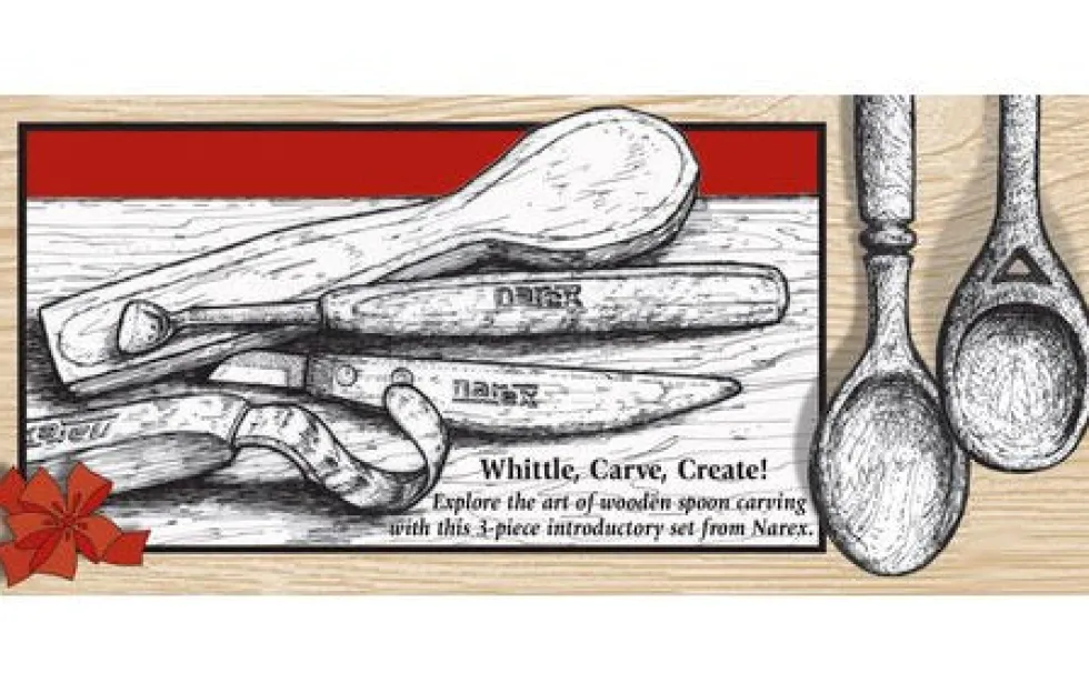 Narex Spoon Carving Starter Kit