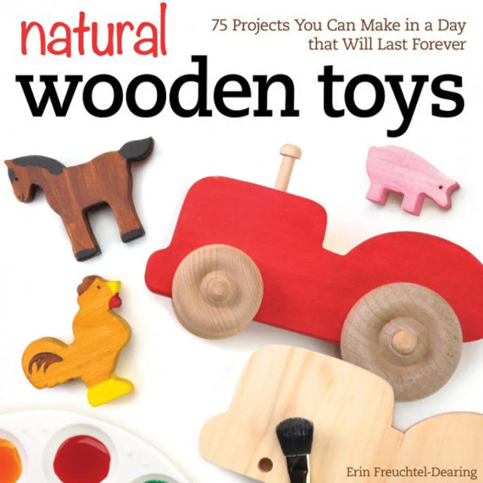 Natural Wooden Toys by Erin Freuchtel-Dearing