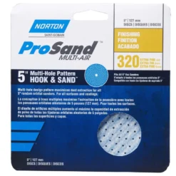 Norton ProSand Multi-Air Hook & Loop Discs - 5 inch